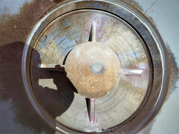 Peabody Tectank Lime Storage Silo, 12' X 45' H, 3700 Cu.ft.)